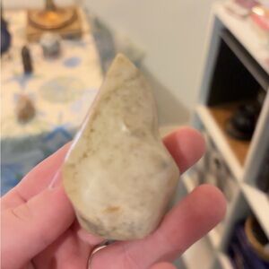 Flower Agate Flame Carving